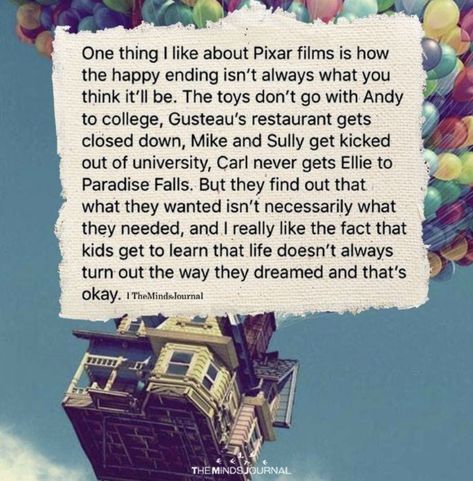 Pixar Up Quotes, Wall E Quotes, Gusteau's Restaurant, Pixar Movies Quotes, Up Movie Quotes, Pixar Quotes, Cute Disney Quotes, Up Pixar, Up The Movie