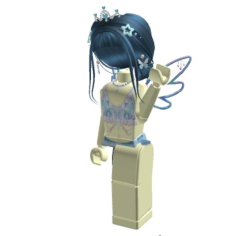 Blue Hair Roblox Avatar, Blue Roblox Avatar, Roblox Stories, Hair Roblox, Dark Blue Hair, Avatar Roblox, Rblx Fits, Female Avatar, Roblox Outfit