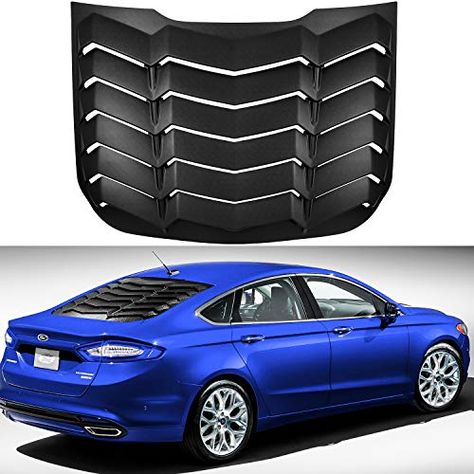 Ford Fusion Accessories, Ford Fusion Custom, Window Louvers, Ford Taurus Sho, Cool Car Accessories, Ripped Girls, Windshield Sun Shade, Car Wrap Design, Car Spare Parts