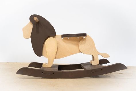 Elephant Rocker, Rocking Elephant, Rocking Horse Plans, Flush Trim, Kids Rocker, Rocking Toy, Wooden Rocking Horse, Wooden Toys Plans, Woodworking Patterns