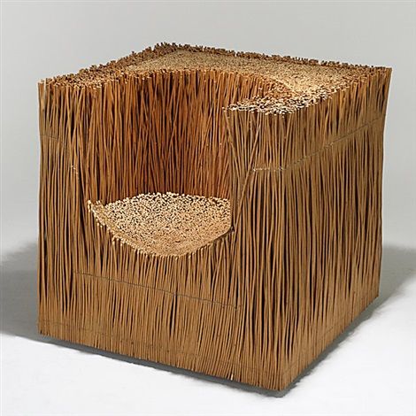 Chairs Inspired By Nature, Rattan Installation, Reed Sculpture, Sculptural Weaving, Willow Weaving Sculpture, Funny Furniture, Bamboo Chair, Deco Nature, Global Art