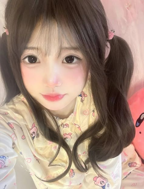 Puppy Beauty, Pink Egirl, Bunny Makeup, Makeup Looks Natural Full Face, Kawaii Outfit Ideas, Cute Eye Makeup, Kawaii Faces, Makeup Looks Natural, Japanese Makeup