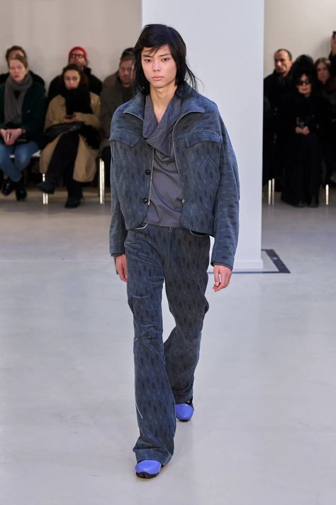 Kiko Kostadinov Men's Fall 2024 [PHOTOS] 2024 Menswear, Kiko Kostadinov, Menswear Fashion Show, Menswear Fashion, Mens Fall, Vogue Runway, 2024 Collection, Fall 2024, Fashion Show