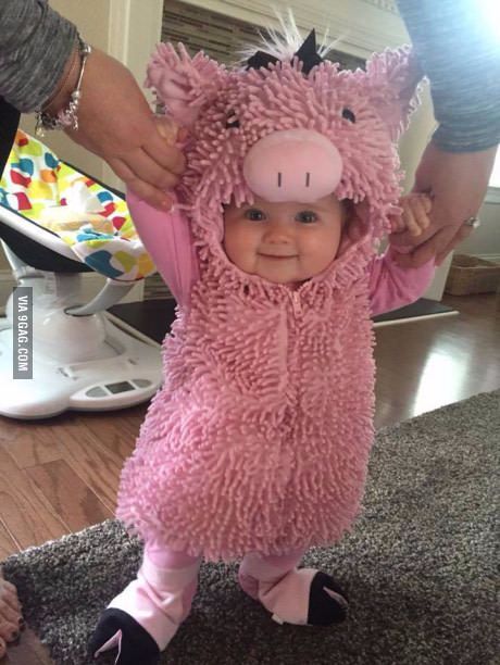 Pig Costume, Baby Kostüm, Baby Halloween Costumes, Baby Costumes, Halloween Disfraces, Baby Halloween, Fashion Kids, Future Baby