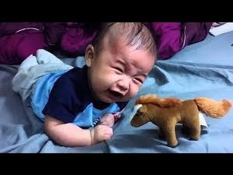 Funniest Babies Scared and Startled of Toys Compilation - Adorable Baby Videos - YouTube Funny Baby Videos, Cry Youtube, Funny Baby Faces, Reaction Videos, Baby Faces, Videos Youtube, Baby Crying, Baby Videos, Small Baby