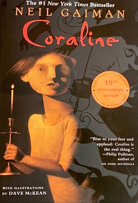 #books #coralinebook #coraline Coraline Book, College Decision, 2024 Books, Dave Mckean, Philip Pullman, His Dark Materials, Secret Door, Ordinary Life, Book Study