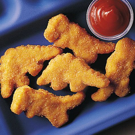 Dinosaur Party Ideas That Will Make You Roar Dinosaur Party Food, Dinosaur Chicken Nuggets, Godzilla Birthday Party, Jurassic Park Birthday Party, Godzilla Birthday, Jurassic Park Birthday, Park Birthday, Dinosaur Themed Birthday Party, Dino Birthday Party