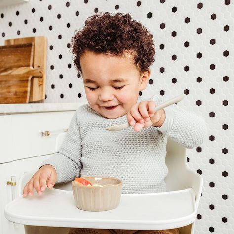 WeeSprout Silicone Baby Spoons - First Stage Infant Feeding Spoons With Soft-Tip, Bendable Baby Utensils for Parent & Self-Feeding, Ultra-Durable & Chewproof, Dishwasher Safe, Set of 3 Spoon Bending, Be More Independent, Baby Utensils, Infant Feeding, Target Baby, Baby Feeding Set, Introducing Solids, Paw Print Stickers, Feeding Spoon