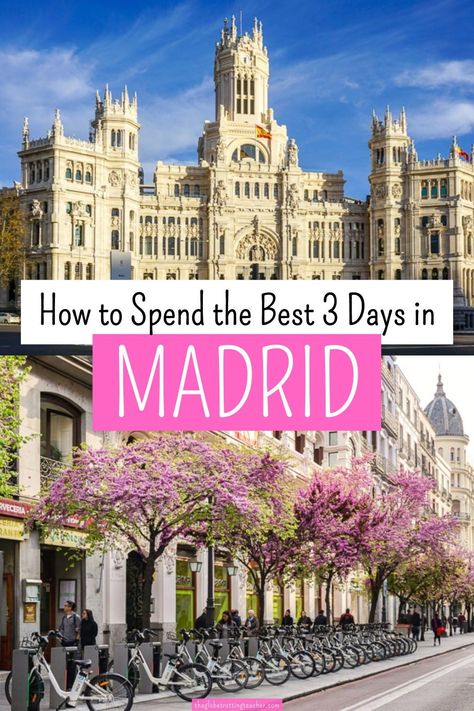 Three Days In Madrid, Madrid In 3 Days, 3 Days In Madrid Spain, Madrid 3 Day Itinerary, Must See In Madrid, Madrid Spain Itinerary, 3 Days In Madrid, Madrid Itinerary 3 Days, Day Trips From Madrid