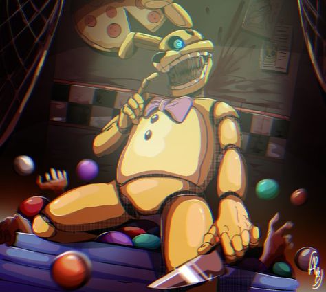 Into The Pit Springbonnie, Fnaf Crafts, Spring Bonnie, Fnaf Book, Happy 10th Anniversary, Animatronic Fnaf, Fnaf Wallpapers, William Afton, Fnaf Funny