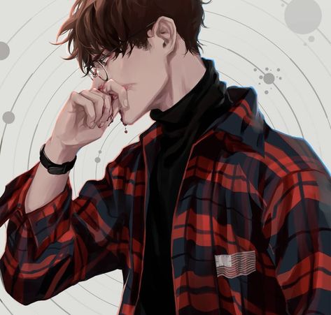 Boys Flannel, Digital Portrait Art, Boy Photography Poses, Modern Fantasy, Manga Boy, Anime Drawings Boy, Boy Art, Character Aesthetic, Just Amazing