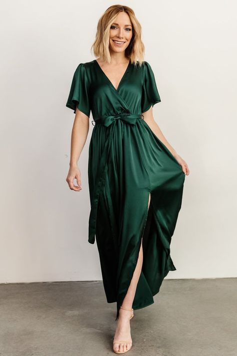 Mocha Dress, Emerald Bridesmaid Dresses, Baltic Born, Green Bridesmaid, Party Kleidung, Green Bridesmaid Dresses, Rust Dress, Dress Dusty, Maxi Dress Navy