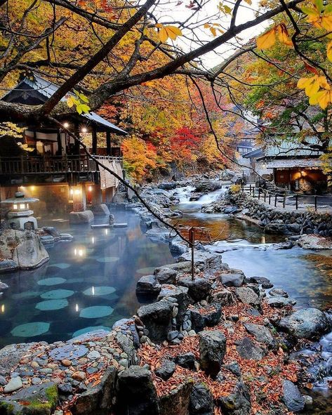 Takaragawa Onsen, Wellness Tourism, Japan Tourist, Onsen Japan, Japanese Onsen, Japanese Hot Springs, Natural Hot Springs, Beautiful Places To Travel, Pretty Places