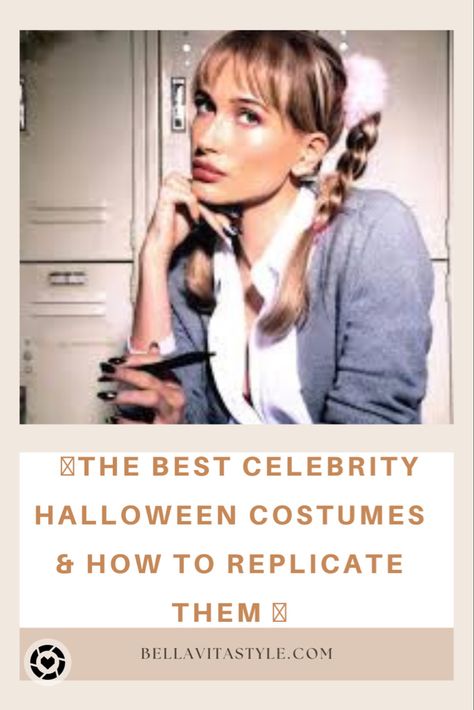 Hailey Bieber went as Britney Spears in her “Hit Me Baby One More Time” video and it was iconic. It’s also easy to replicate at home with the items below. #halloween #halloweencostume #celebritystyle #haileybieber #costume Follow my shop @BellaVitaStyle on the @shop.LTK app to shop this post and get my exclusive app-only content! #liketkit #LTKSeasonal #LTKunder50 #LTKstyletip @shop.ltk https://liketk.it/3MtXXthe Hit Me Baby One More Time Costume, Hailey Bieber Halloween Costume, Britney Spears Halloween Costume, Britney Spears Costume, Best Celebrity Halloween Costumes, Celebrity Halloween, Time Video, Celebrity Halloween Costumes, Diy Halloween Costume