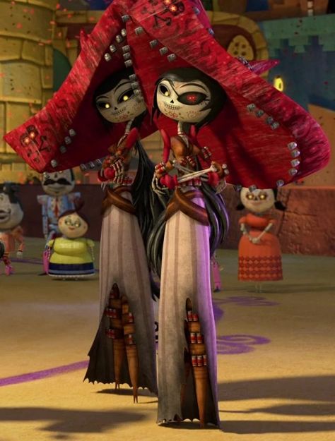 Book Of Life Twins, Creepy Artwork, Book Of Life Movie, Arcee Transformers, Fantasy Things, Life Movie, The Book Of Life, Childhood Movies, High Technology