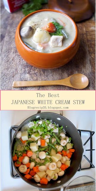 Japanese Lunch Recipes, Japanese Cream Stew, Recipes For Quinoa, Aesthetic Apron, Quinoa For Breakfast, Cream Stew, Japanese Breakfast Traditional, Vegan Japanese Food, Authentic Asian Food