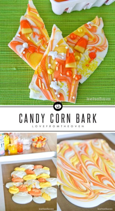 Chocolate Bark Cake, Candy Corn Bark, Bark Cake, Candy Corn Recipe, Bark Candy, Ideas Cupcakes, Cake Sprinkles, Candy Bark, Halloween Baking