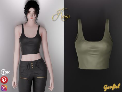 Sims 4 Cc Tank Top, Clothes Cc, Fluffy Skirt, Sims 4 Toddler, Sims 1, Cc Sims, Cute Tank Tops, Ts4 Cc, Sims 4 Clothing