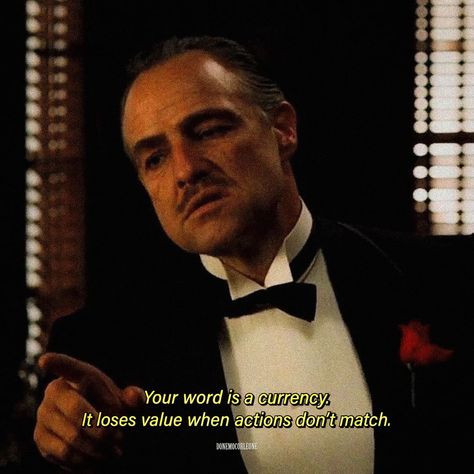 Movie Quotes Deep Life Lessons, Mafia Quotes Gangsters Boss, The Godfather Quotes, Gangster Quotes Real, Mob Quotes, Mafia Quotes, Masculine Quotes, Scarface Quotes, Mafia Quote