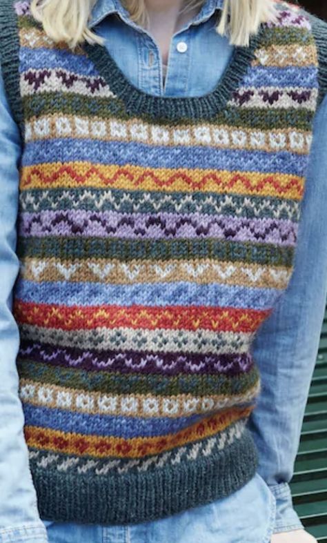 Knitting Patterns Boys, French Knitting, Fair Isle Knitting Patterns, Colorwork Knitting, Knitting Videos, Fair Isle Knitting, Knit Stitch Patterns, Beautiful Knitting, Knit Stitch