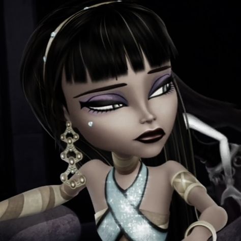 Cleo Monster High Pfp, Cleo De Nile Pfp, Cleo Aesthetic, Monster High Makeup, Happy Show, Y2k Profile Picture, Monster High Pictures, Moster High, Monster High Art