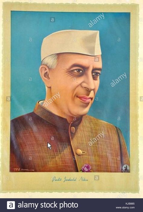 Pandit Javahar Lal Nehru 1 Stock Photo: 166205093 - Alamy Jawahar Lal Nehru Pictures, Jawahar Lal Nehru Sketch, Pandit Jawaharlal Nehru Photo, Jawaharlal Nehru Images, Jawahar Lal Nehru, Nehru Shirt, Indian Leaders, Indian Freedom Fighters, Jawaharlal Nehru