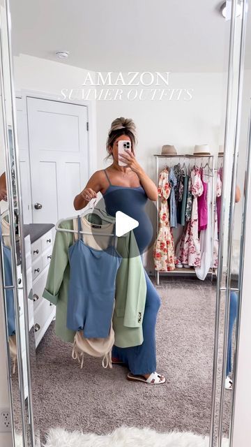 KAIT CURNOW on Instagram: "Amazon Summer Outfits 🤍🍋 all non maternity but bump friendly & tons of under $50 finds! I owned all of these pre-pregnancy and I’m so happy I can still wear them now and can wear again after! Also this is your sign that bump style & maternity outfits can be CUTE!  Comment SHOP SUMMER to get all of these sent to you directly! https://liketk.it/4H0ZZ 🫶🏼 as always, everything is also added to my LTK and my storefront!  #amazonfashion #amazonfinds #amazonoutfit #summerstyle #summeroutfits" Casual Summer Pregnancy Outfits, Maternity Outfits Summer, Summer Maternity Outfits, Bump Friendly Outfits, Amazon Summer Outfits, Summer Pregnancy Outfits, Maternity Clothes Summer, Maternity Outfits, Summer Pregnancy