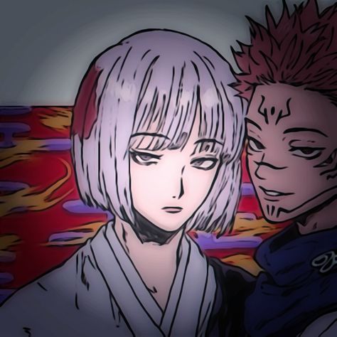 Uʀᴀᴜᴍᴇ & Sᴜᴋᴜɴᴀ Sukuna Uraume Matching Pfp, Sukuna Matching Pfps Couple, Sukuna Matching Icon, Sukuna X Uraume Matching Pfp, Sukuna Matching Pfps, Sukuna And Uraume Matching Pfp, Uraume Fanart, Uraume Pfp, Uraume Icon