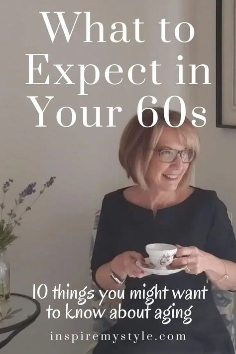 What to expect in your 60s: 10 things you might want to know about aging as a woman. Written by a women in her 60s who is living it every day - and it's all good! #whatoexpectinyour60s #womenover60 #healthyliving #agingwell #healthyaging Gum Recession, Senior Health, Senior Fitness, Healthy Aging, Aging Well, Aging Gracefully, Fashion Mistakes, Health Info, Health Issues