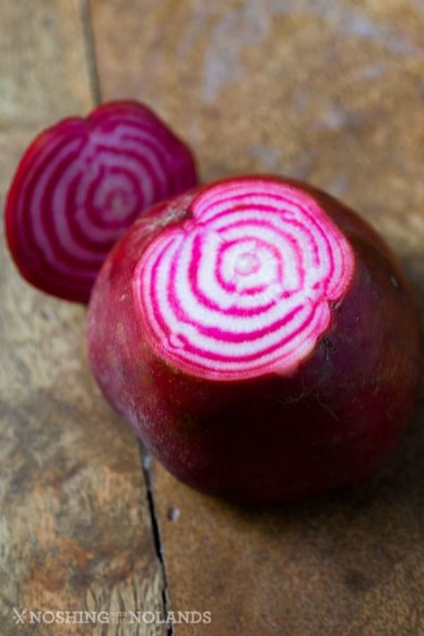 Candied Beets Recipe, Candy Cane Beets, Chioggia Beets, Candy Cane Recipe, Beetroot Recipes, Unique Vegetables, Beet Recipes, Roasted Beets, Best Candy