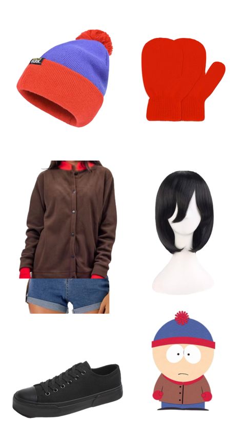 #stan #stanmarsh #southpark #costume #cosplay #outfit #rave #coachella #festival Southpark Costume, South Park Halloween Costume, Southpark Cosplay, South Park Costume, South Park Cosplay, Homecoming Poster, Homecoming Poster Ideas, Homecoming Posters, Outfit Rave