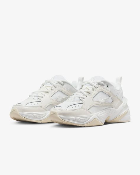 Nike M2K Tekno Women's Shoes. Nike.com M2k Tekno Summit White, Nike Mk2 Tekno, Nike Mk2, Shoes Nike Women, Nike Airmax 97, Nike M2k, Nike Air Max Excee, Nike Air Max Thea, White Running Shoes