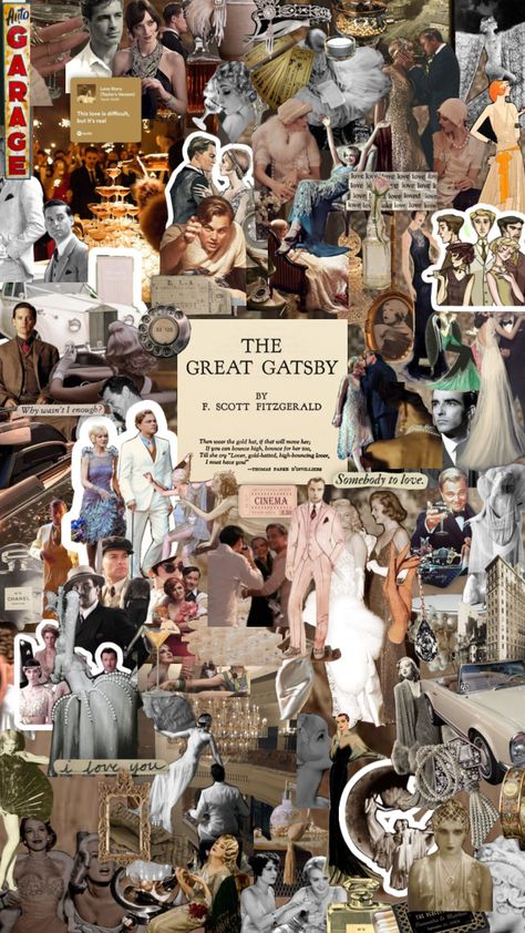 #thegreatgatsby #gatsby #twenties 1920s Scrapbook Ideas, Gatsby Aesthetic, Gatsby Movie, Gatsby Book, The Great Gatsby 2013, Gatsby Birthday Party, English Project, Daisy Buchanan, Great Gatsby Theme