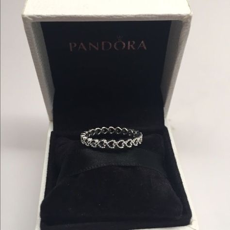 #pandora #bag #jewelry #bijouterie #sparkle Ring Pandora, Pandora Jewelry Rings, Micro Pave Ring, Pandora Ring, Ring Man, Pandora Rings, Pave Ring, Celtic Jewelry, Cute Rings