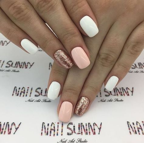 Shellac Designs, Glittery Nails, Summery Nails, Super Nails, Sparkle Nails, Trendy Nail Art, Glitter Nail, Glitter Nail Art, Short Acrylic Nails