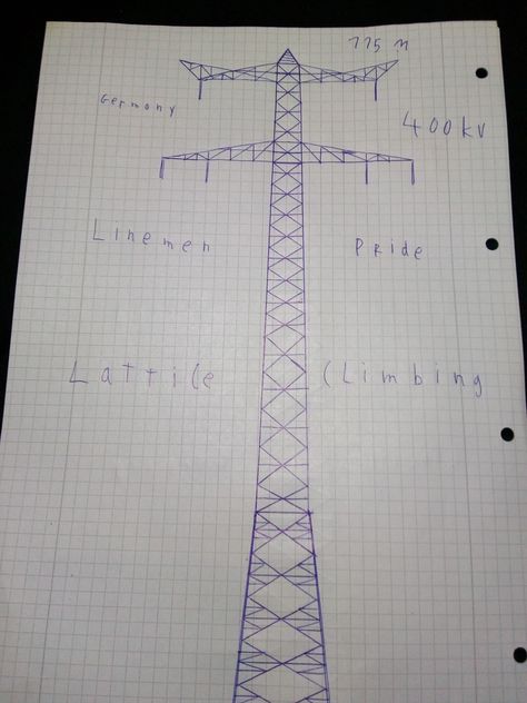 Powerline, drawing Powerline Drawing, Lattice, Climbing, Bullet Journal, Germany, Quick Saves