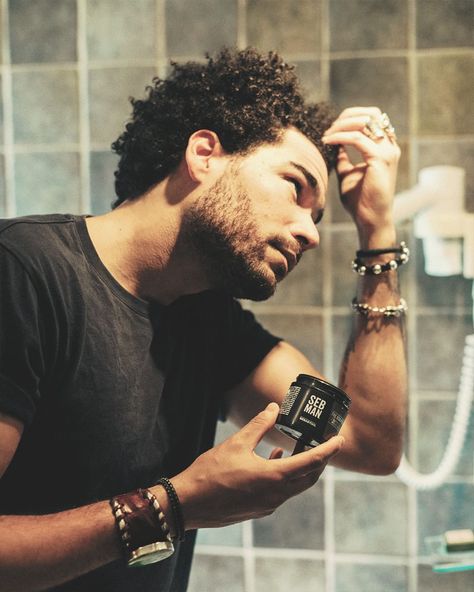 SEB MAN Official on Instagram: “Touching up those curls! @monsieurlestrat . #SEBMAN #undefinable #barber #mensgrooming #menshair #menshaircare #menshairstyles #curlyhait…” Hair Photoshoot, Lifestyle Branding, Mens Hair Care, Curl Hair, Brand Photoshoot, Mens Hair, Branding Photoshoot, Men's Grooming, Touch Up