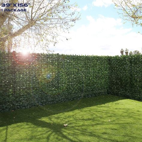 Ivy Fence, Decorative Fence Panels, Fence Privacy Screen, Faux Ivy, Fence Privacy, Privacy Fence Panels, Fence Screen, Privacy Fence Screen, Ivy Wall