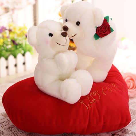 Teddy Day, Teddy Bears, Bears, Teddy Bear, Red, White