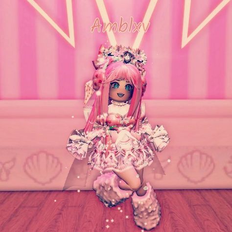 Roblox Gyaru, Gyaru Aesthetic, 2021 Outfits, Royale High, All That Jazz, Rosa Pink, Cute Art, Halo, Harajuku