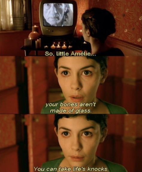 Amelie Amélie Quotes, Cinema Quotes, Series Quotes, Audrey Tautou, I Love Cinema, French Films, Movie Lines, Film Quotes, Tv Show Quotes