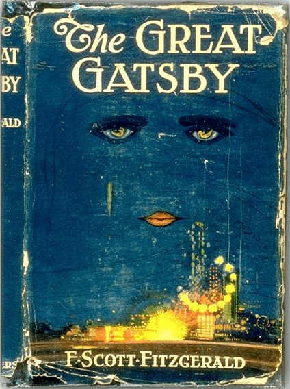 The first edition of F. Scott Fitzgerald’s The Great Gatsby, 1925. Library Mural, Il Grande Gatsby, Gatsby Book, Book Friends, Mural Inspiration, Michel De Montaigne, Fav Books, Burn Book, Mystery Party