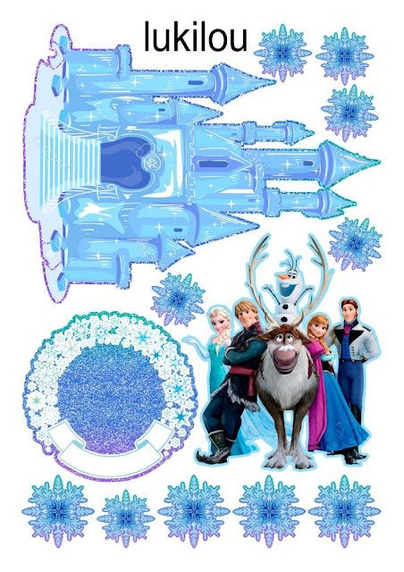 Frozen Cake Topper Printable Elsa, Frozen Cake Topper Printable, Ice Castle Cake, Frozen Ice Castle, Frozen Birthday Cards, Frozen Elsa Cake Topper, Printable Cake Toppers, Easter Diy Kids, Elsa Cake Toppers