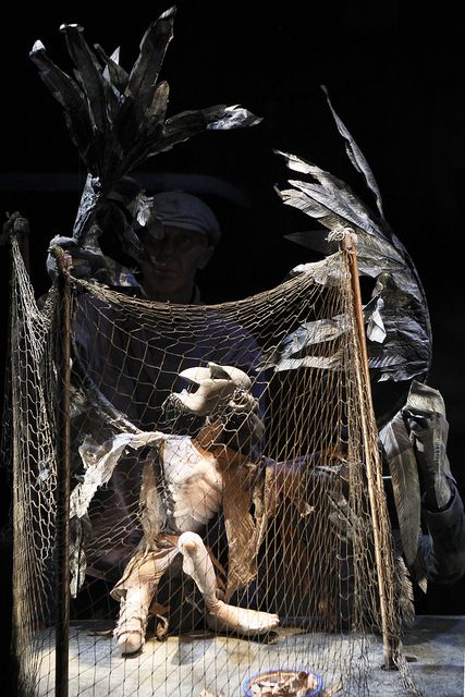 A Very Old Man With Enormous Wings - Kneehigh Theatre Kneehigh Theatre, Gabriel Garcia Marquez, Old Man, Old Men, Global Community, The Good Place, Old Things, Photography, Fictional Characters