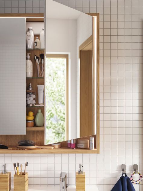 7 reasons why IKEA bathroom storage is right for you - IKEA Modern Family Bathroom, Ikea Bathroom Storage, Ikea Bathroom Vanity, Ikea Bathroom, Apartment Renovation, Smart Home Technology, Family Bathroom, Smart Solutions, Home Technology