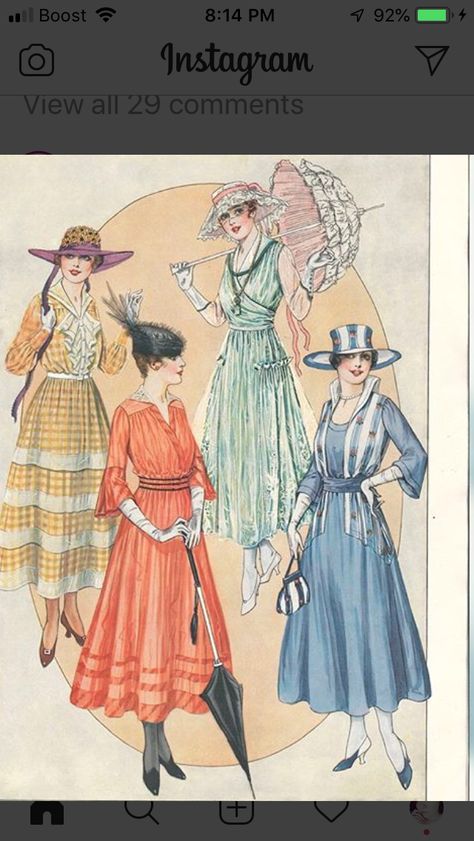 1915 Dress, 1916 Fashion, 10s Fashion, 1910s Fashion, 1920 Fashion, 20th Century Fashion, Retro Mode, 1930s Fashion, Womens Kimono