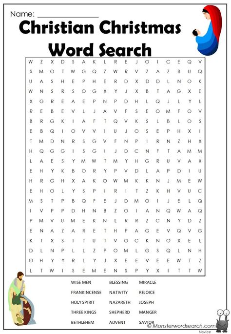 Check out this fun free Christian Christmas Word Search, free for use at home or in schoolThis is a printable Christian Christmas Word Search” pdf file, just click on the image to open the pdf, you can save it or print it. The File comes in three levels, Novice, Intermediate and Advanced. Novice is recommended for young puzzlers who will look for words left to right and Up to down, Christmas Reading Comprehension, Free Christian Printables, Classical Conversations Foundations, Best Christmas Songs, Free Printable Word Searches, Christmas Word Search, Family Card Games, Christmas Reading, Christmas Bible