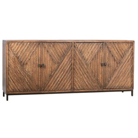 Bally Sideboard - Dovetail Dovetail Furniture, Buffets And Sideboards, Wood Carver, Credenza Sideboard, Reclaimed Pine, Door Panels, Antique Wood, Wood Sideboard, Door Cabinet