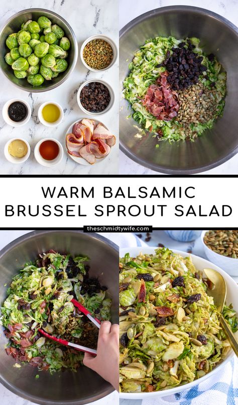 Salad Recipes With Brussel Sprouts, Brussel Sprout Dressing, Bacon Brussel Sprout Salad, Cabbage Brussel Sprouts Salad, Baked Brussel Sprouts Salad, Warm Shaved Brussel Sprout Salad, Warm Brussels Sprouts Salad, Warm Brussel Sprout Salad With Bacon, Fancy Salad Ideas