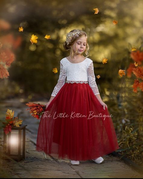 Burnt Orange Tulle Flower Girl Dress Rust Flower Girl Dress | Etsy Canada Rust Flower Girl Dress, Fall Flower Girl, Fall Flower Girl Dresses, Boho Flower Girl Dress, Burgundy Flower Girl Dress, Rustic Flower Girl Dress, Flower Tulle, Lace Flower Girl Dress, Boho Flower Girl